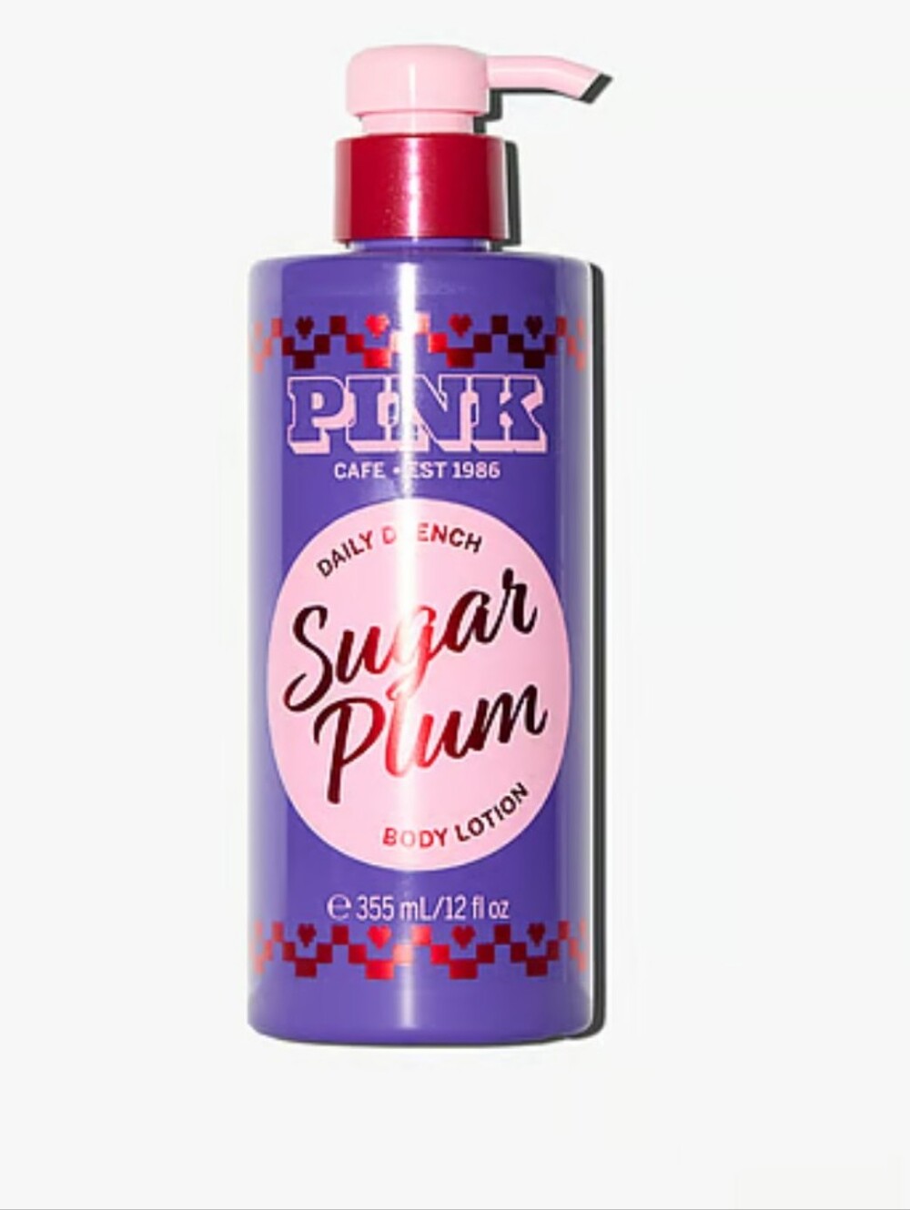 Pink Victoria's Secret Sugar Plum Body Lotion
